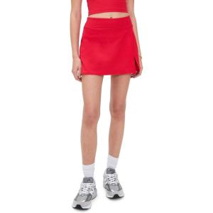 Beyond Yoga Women’s Spacedye Points Crossover Skirt(Candy Apple Red Heather)