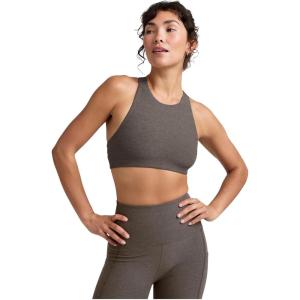 Beyond Yoga Womens Spacedye Refocus Bra(True Gray Heather)