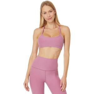 Beyond Yoga Women’s Spacedye Slim Racerback Bra(Orchid Blossom Heather)
