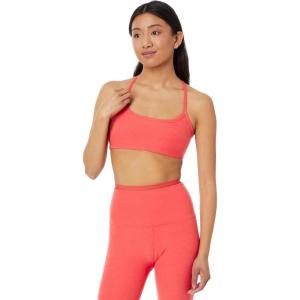 Beyond Yoga Women’s Spacedye Slim Racerback Bra(Red Ash Heather)