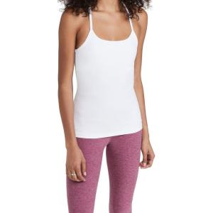 Beyond Yoga Women’s Spacedye Slim Racerback Cami(Cloud White)