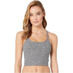 Beyond Yoga Women’s Spacedye Slim Racerback Cropped Tank(Black/White)