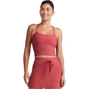 Beyond Yoga Women’s Spacedye Slim Racerback Cropped Tank(Faded Rose Heather)