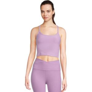 Beyond Yoga Women’s Spacedye Slim Racerback Cropped Tank(Lilac Petal Heather)