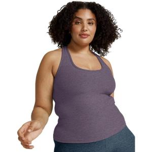 Beyond Yoga Women’s Spacedye Step Up Racerback Tank(Purple Haze Heather)