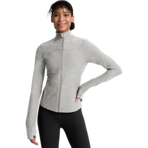 Beyond Yoga Women’s Spacedye Trails Active Jacket(Silver Mist)