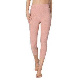 Beyond Yoga Women’s Spacedye Walk and Talk High Waisted Capri Legging(Rainwash Pink Shell)