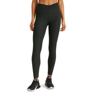 Beyond Yoga Women’s Spacedye at Your Leisure High Waisted Midi Legging(Midnight Green Heather)