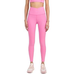 Beyond Yoga Women’s Spacedye at Your Leisure High Waisted Midi Legging(Pink Bloom Heather)
