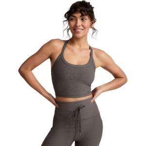 Beyond Yoga Women’s Spacedye on The Up Cropped Tank(True Gray Heather)