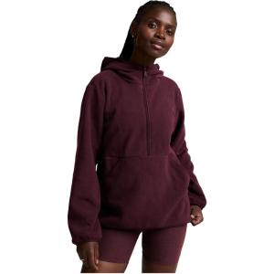 Beyond Yoga womens 2.0 Urban Explorer Half Zip Pullover(Dark Cherry)