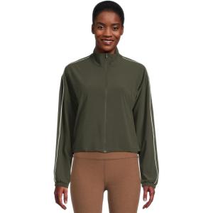 Beyond Yoga womens Track Jacket(Olive Ink)